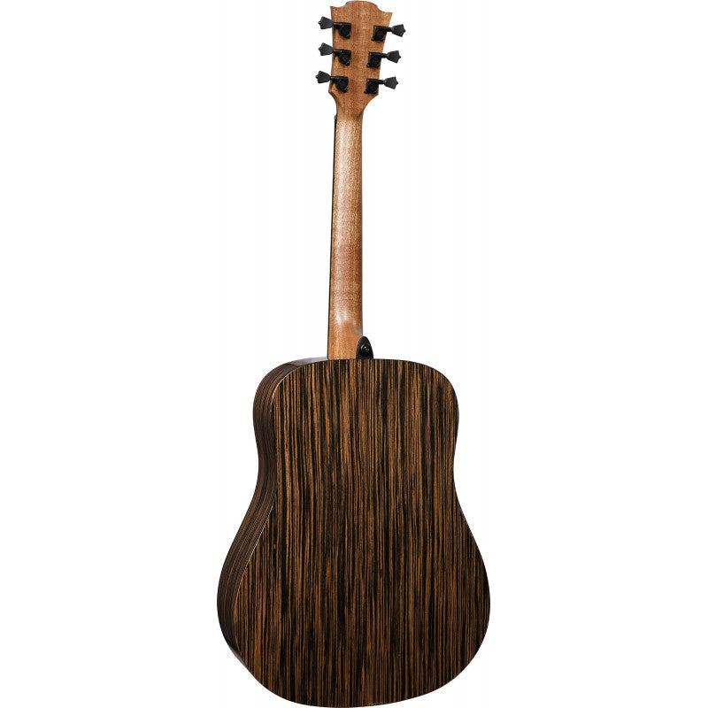LAG Guitars - LAG HyVibe H2 HV50DE Dreadnought Smart Guitar Bevel Gloss with Gigbag #HV50DE