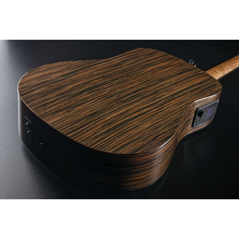 LAG Guitars - LAG HyVibe H2 HV50DE Dreadnought Smart Guitar Bevel Gloss with Gigbag #HV50DE