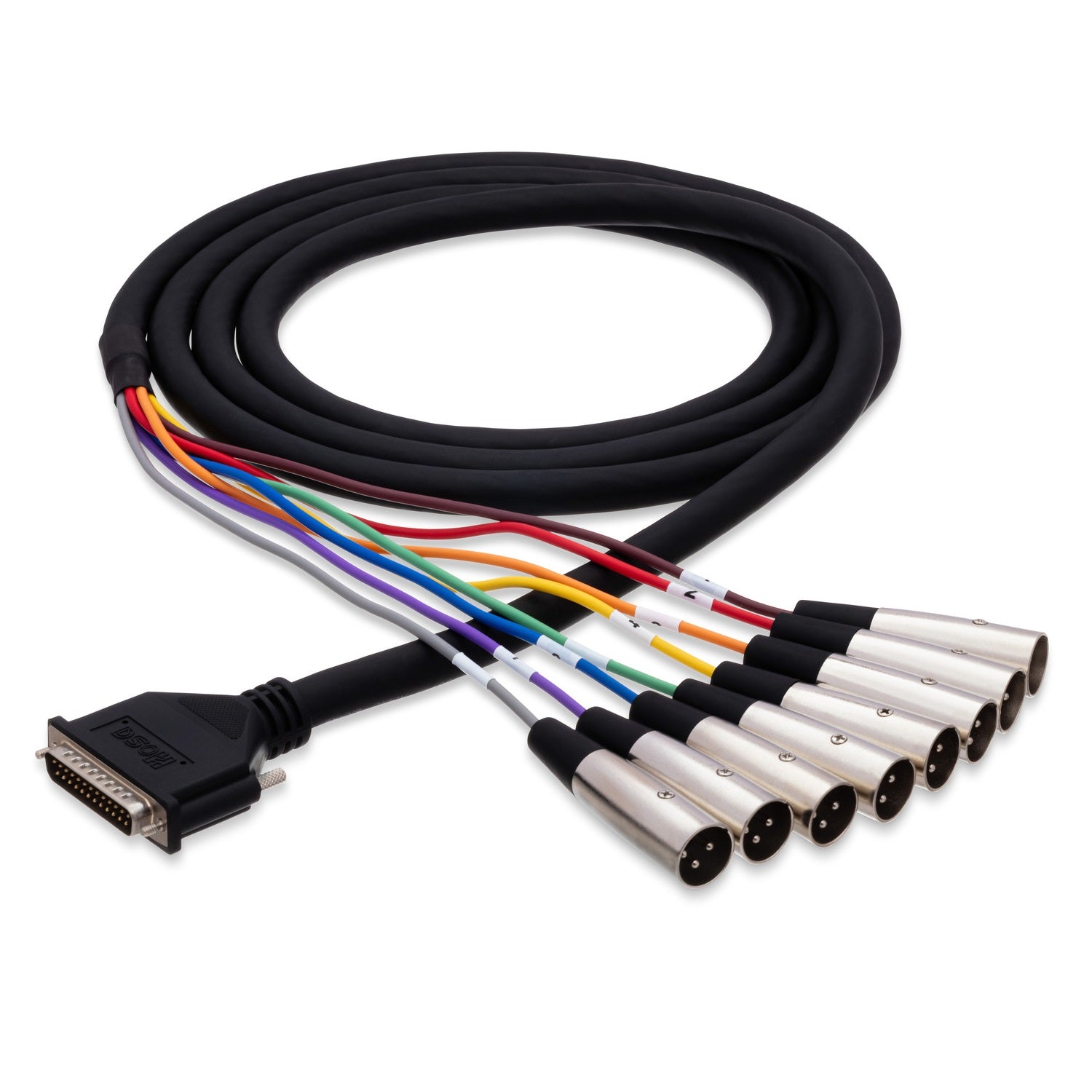 Hosa - 7 Meters Balanced Snake XLR3M to DB25