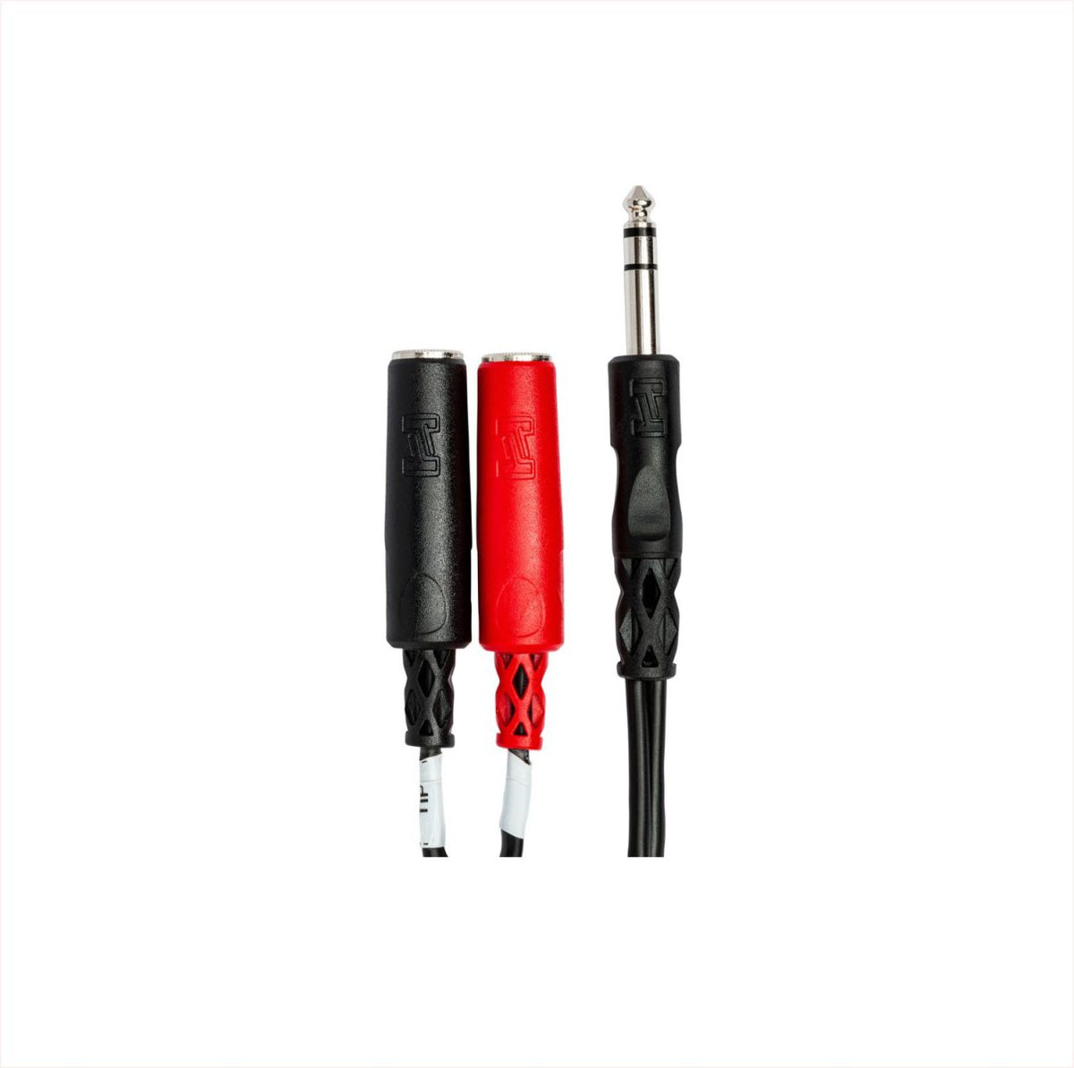 Hosa - Stereo Breakout 1_4'' TRS to Dual Mono 1_4'' TSF (F) Y-Cable (1)