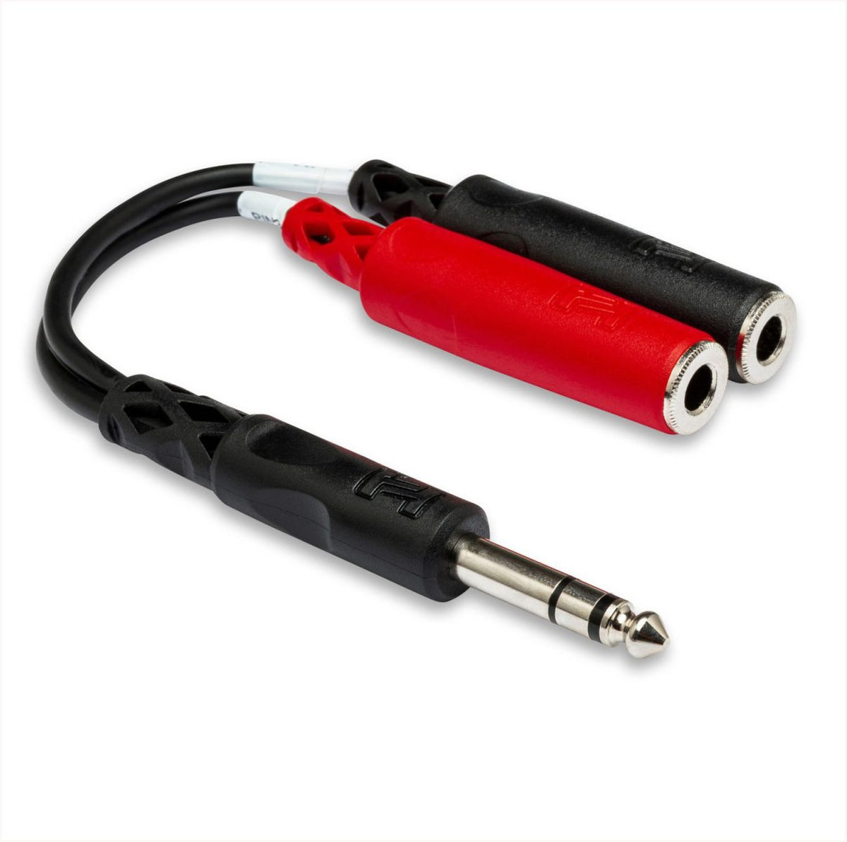 Hosa - Stereo Breakout 1_4'' TRS to Dual Mono 1_4'' TSF (F) Y-Cable