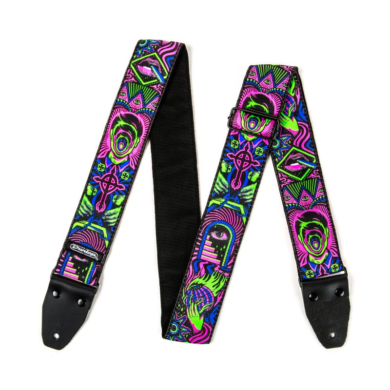 Dunlop - ILOVEDUST Headspace Guitar Strap, Green #ILD01