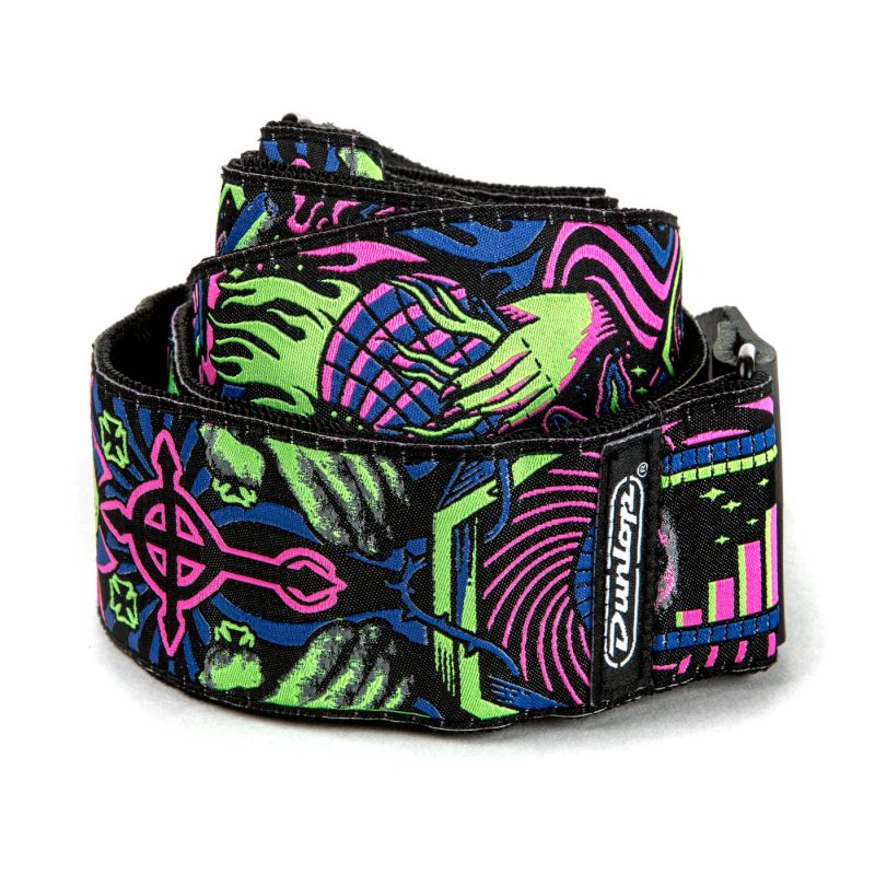 Dunlop - ILOVEDUST Headspace Guitar Strap, Green #ILD01