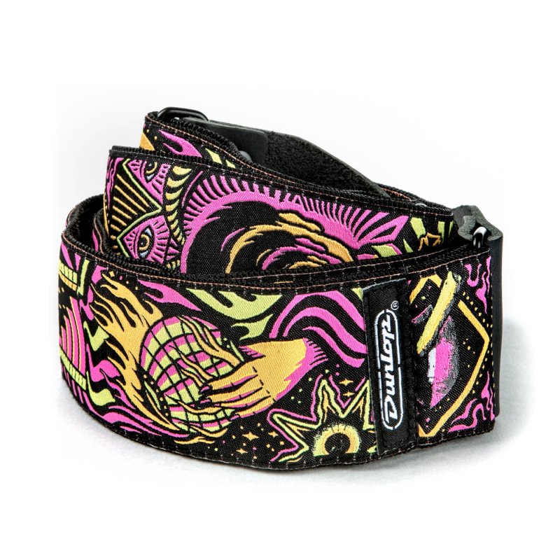 Dunlop - ILOVEDUST Orange Headspace Guitar Strap #ILD03