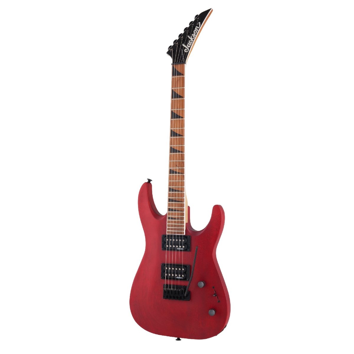 Jackson - JS Series Dinky Arch Top JS24 DKAM, Caramelized Maple Fingerboard - Red Stain Side