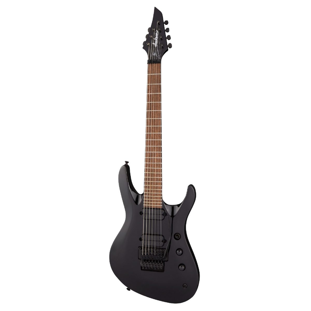 Jackson - Pro Series Signature Chris Broderick Soloist 7 - Gloss Black Tilted