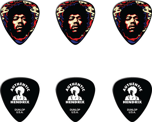 Dunlop - Jimi Hendrix Pick Tin, Star Haze #JH-PT15H