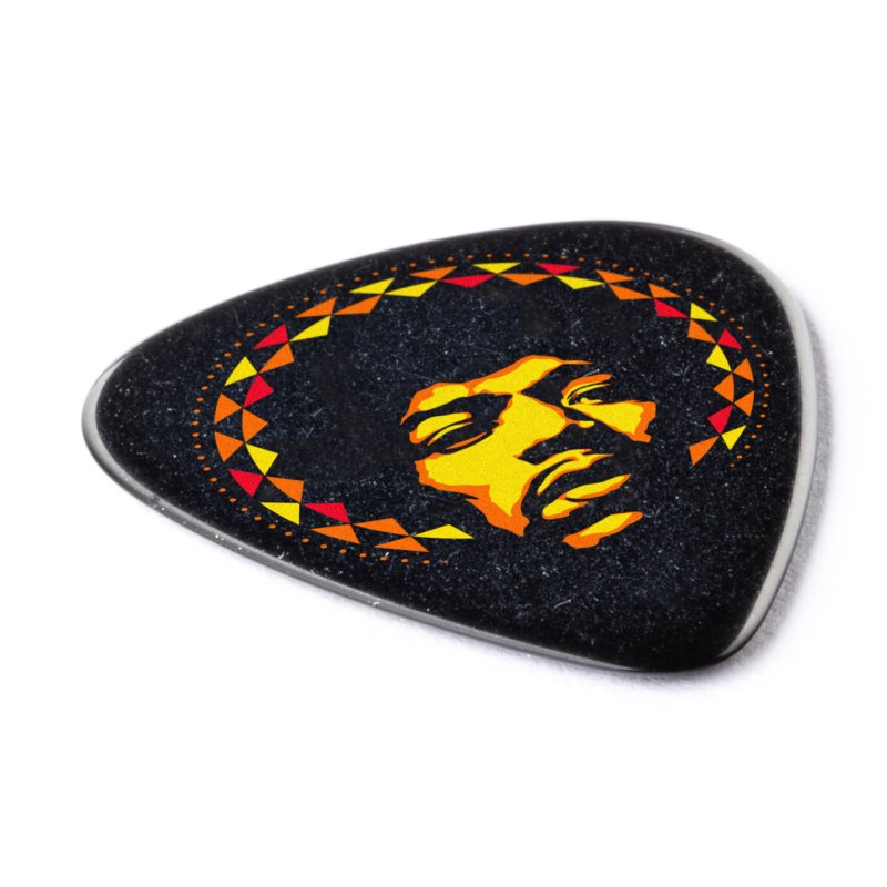 Dunlop - Jimi Hendrix ’69 Psych Series Aura Mandala Guitar Pick (6-Pack) #JHP16HV