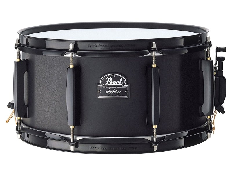 Pearl - Joey Jordison Signature 13-inch, Steel Snare Drum with Black Hardware #JJ1365N