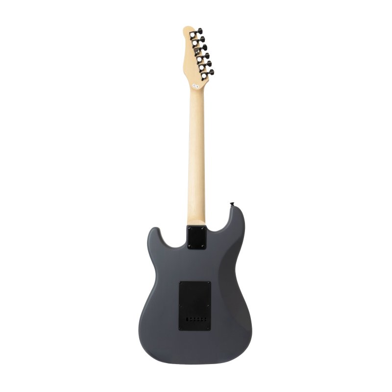 Jay Turser - Double-Cutaway Electric Guitar with Dual Humbuckers, Matt Grey #JT-120-MG