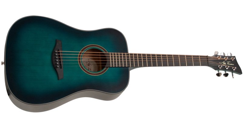 Jay Turser - 3/4 Dreadnought Acoustic Guitar, Satin Blue #JTA53-SBL