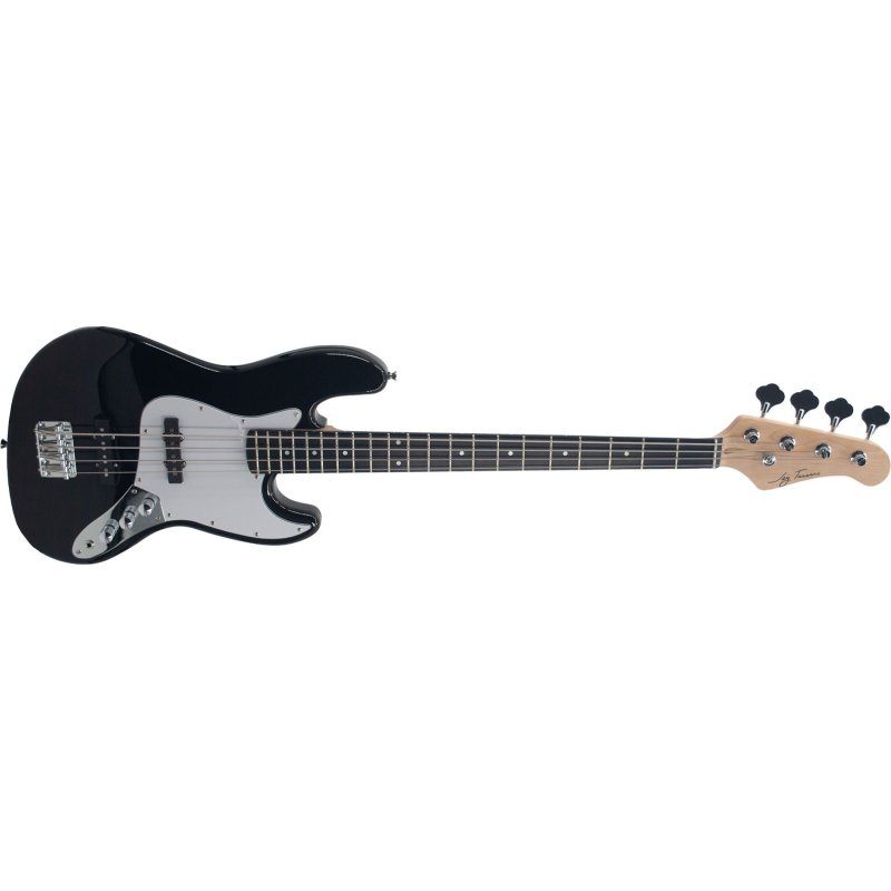 Jay Turser - J-Style Solid Body HPL Electric Bass, Black #JTB-420-BK