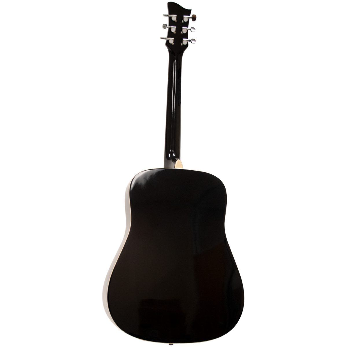 Jay Turser - JTA524 DBK - Acoustique Dreadnought, pleine taille - Noir-back