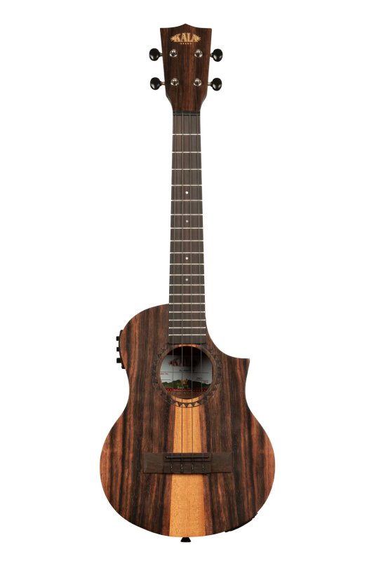 Kala - Amara Tri-Top Tenor Ukulele w/ Cutaway & EQ #KA-AM-T-CE