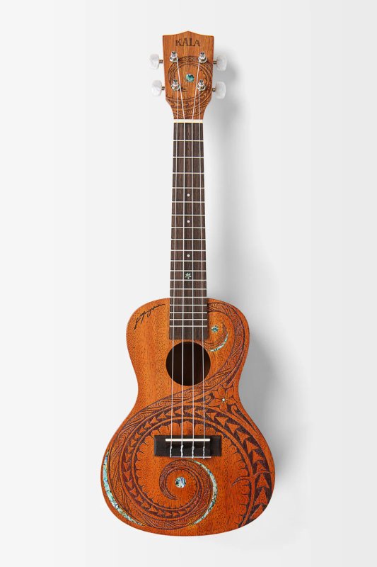 Kala - Voyage Series Legacy Mahogany Concert Ukulele with bag #KA-LEGACY-C-BAG