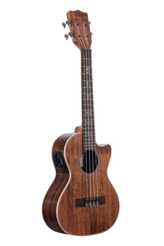 Kala - Solid Acacia Tenor Ukulele with Cutaway & EQ #KA-SA-TE-C