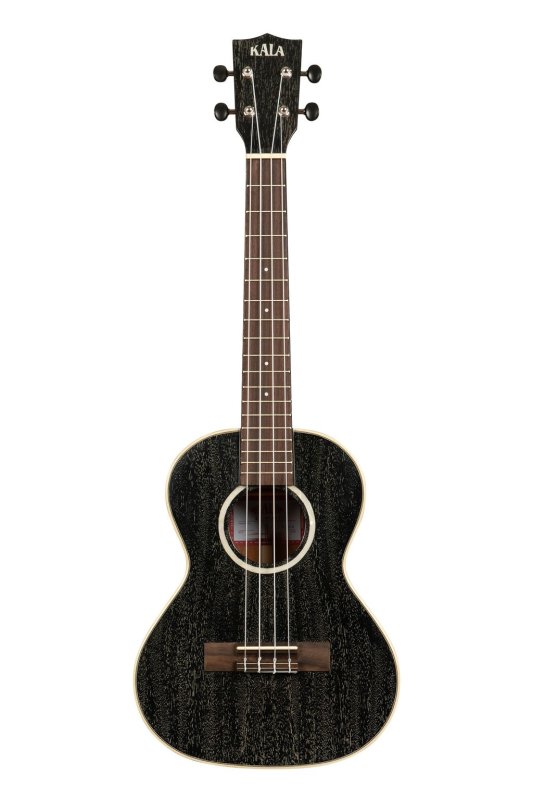 Kala - All Solid Salt & Pepper Doghair Mahogany Tenor Ukulele With Bag #KA-SDH-T-BAG