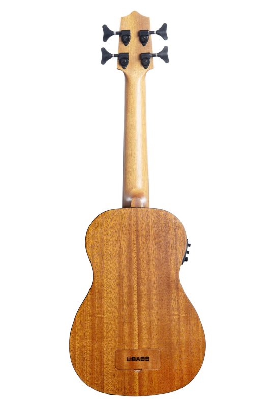 Kala - Laminate Mahogany "The Rumbler" Bass Ukulele With Padded Gig Bag, Natural #KA-UBASS-RMBL-FS