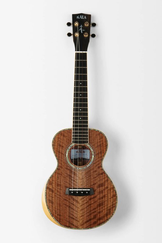 Kala - West Coast Woods Baritone Ukulele, Walnut Top, Gloss Body, Satin Neck #KA-WCW-WAL-B-BAG