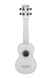 Kala - Soprano Waterman Ukulele, Frosted Glass Transparent #KA-WMT-CL-S