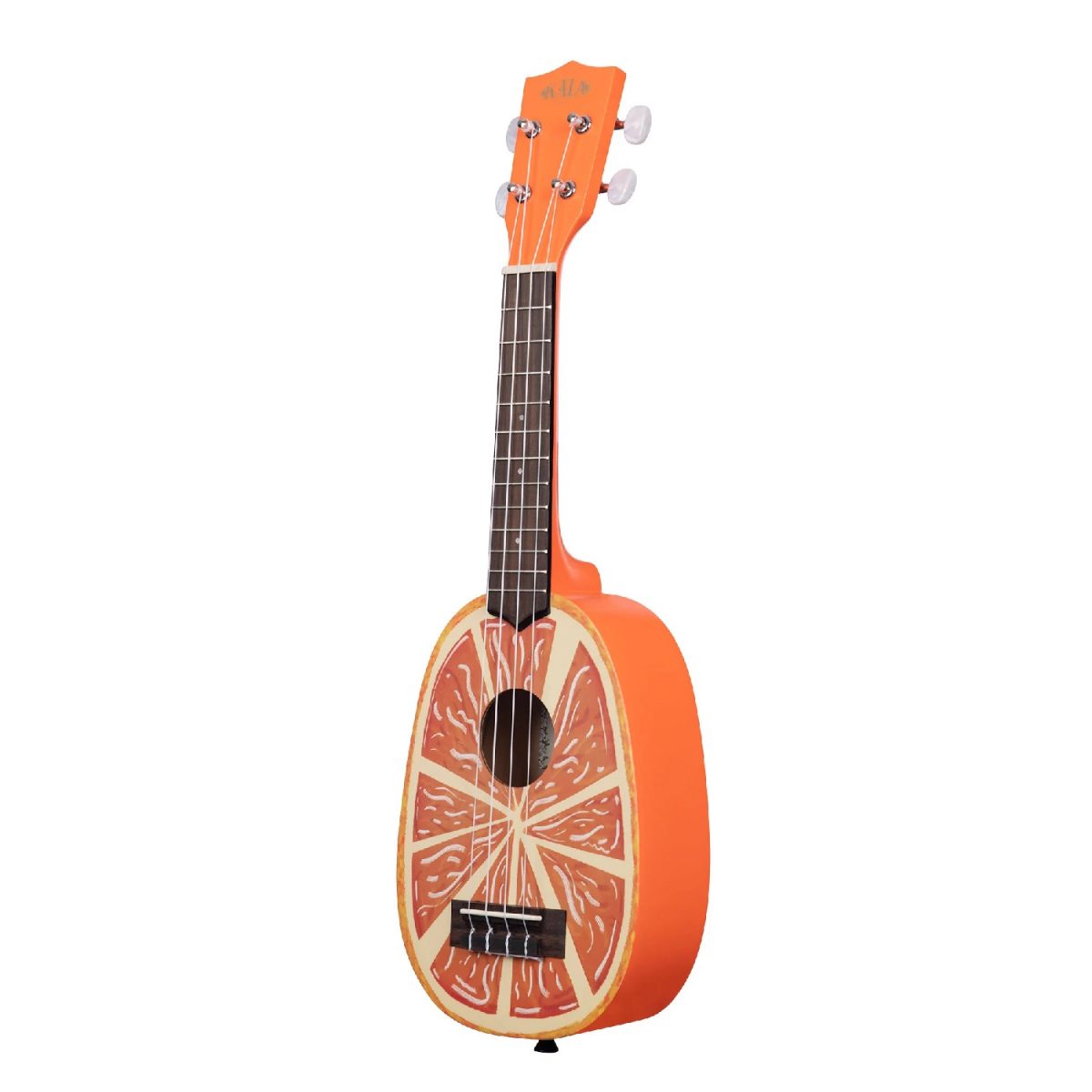 Kala - Orange Soprano Ukulele - KA-NV-ORNG Side Right
