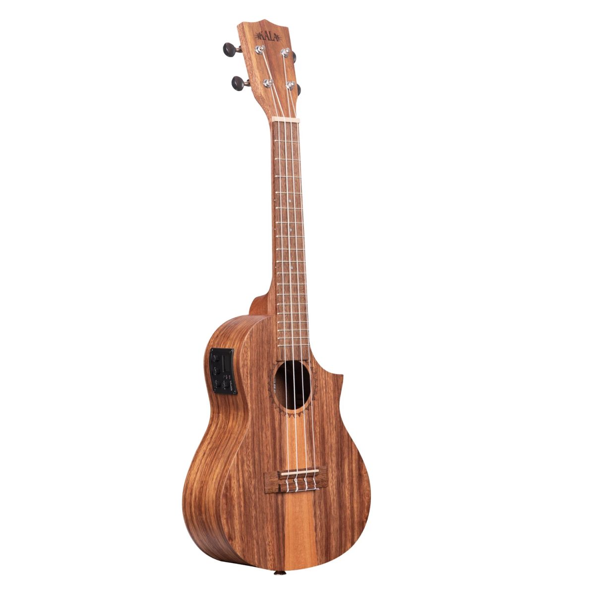 Kala - Trip Top Teak Concert with Cutaway/ Eq