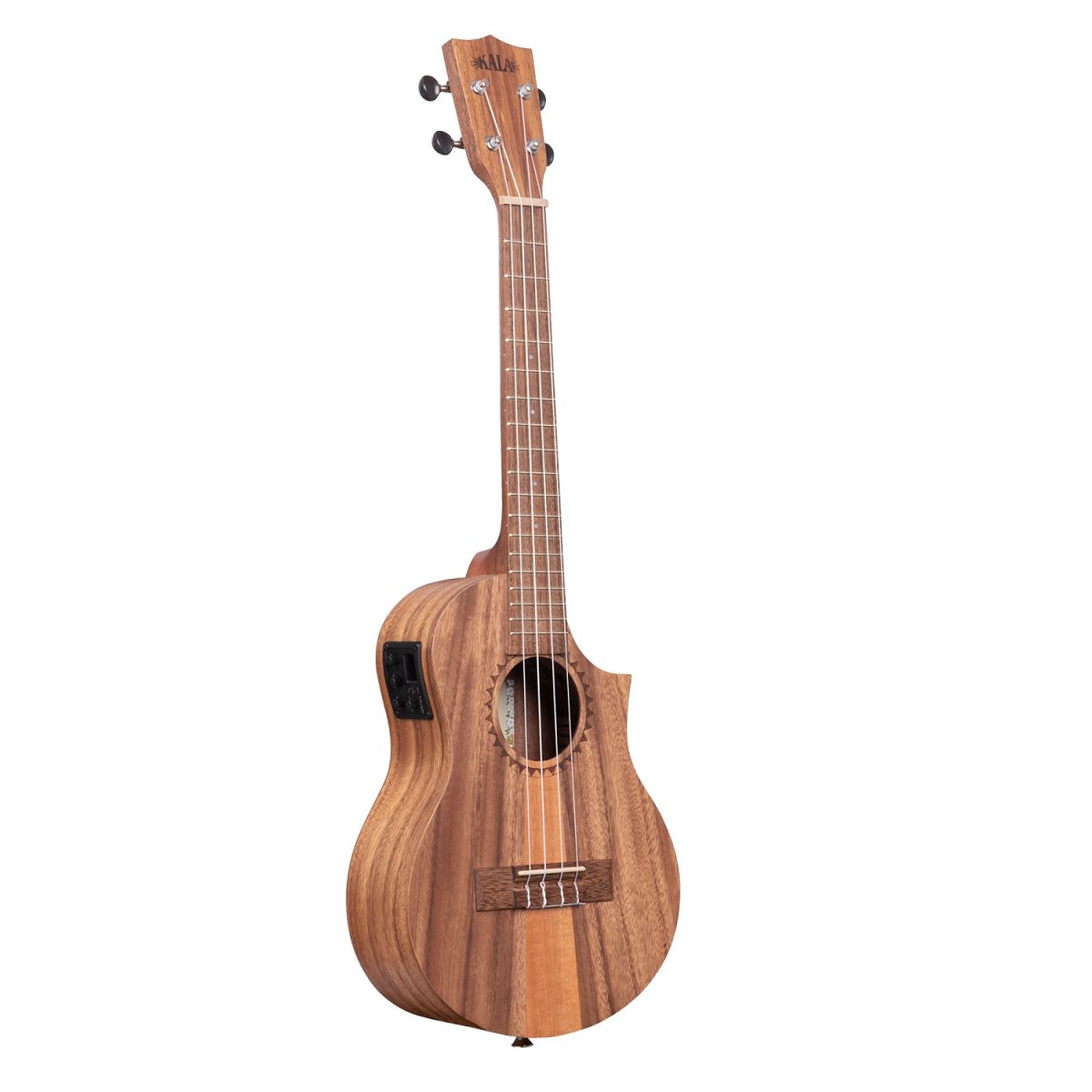Kala - TEAK- Tri-Top Teak Tenor with Cutaway/ Eq