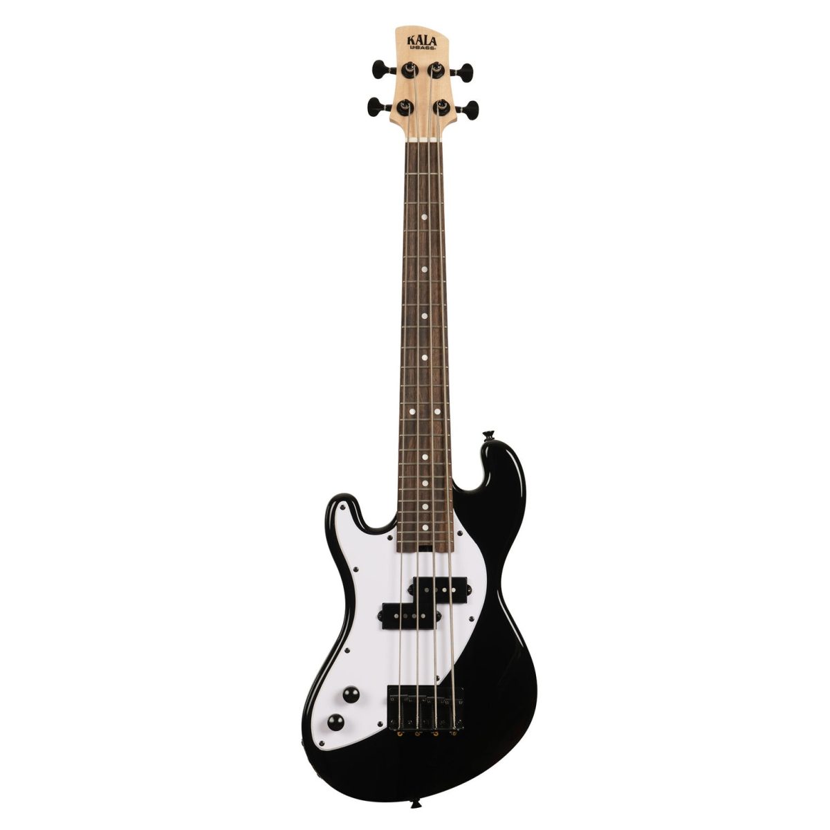 Kala – Solid Body U•BASS Left-Handed Jet Black – UBASS-SB-BK-FS-L