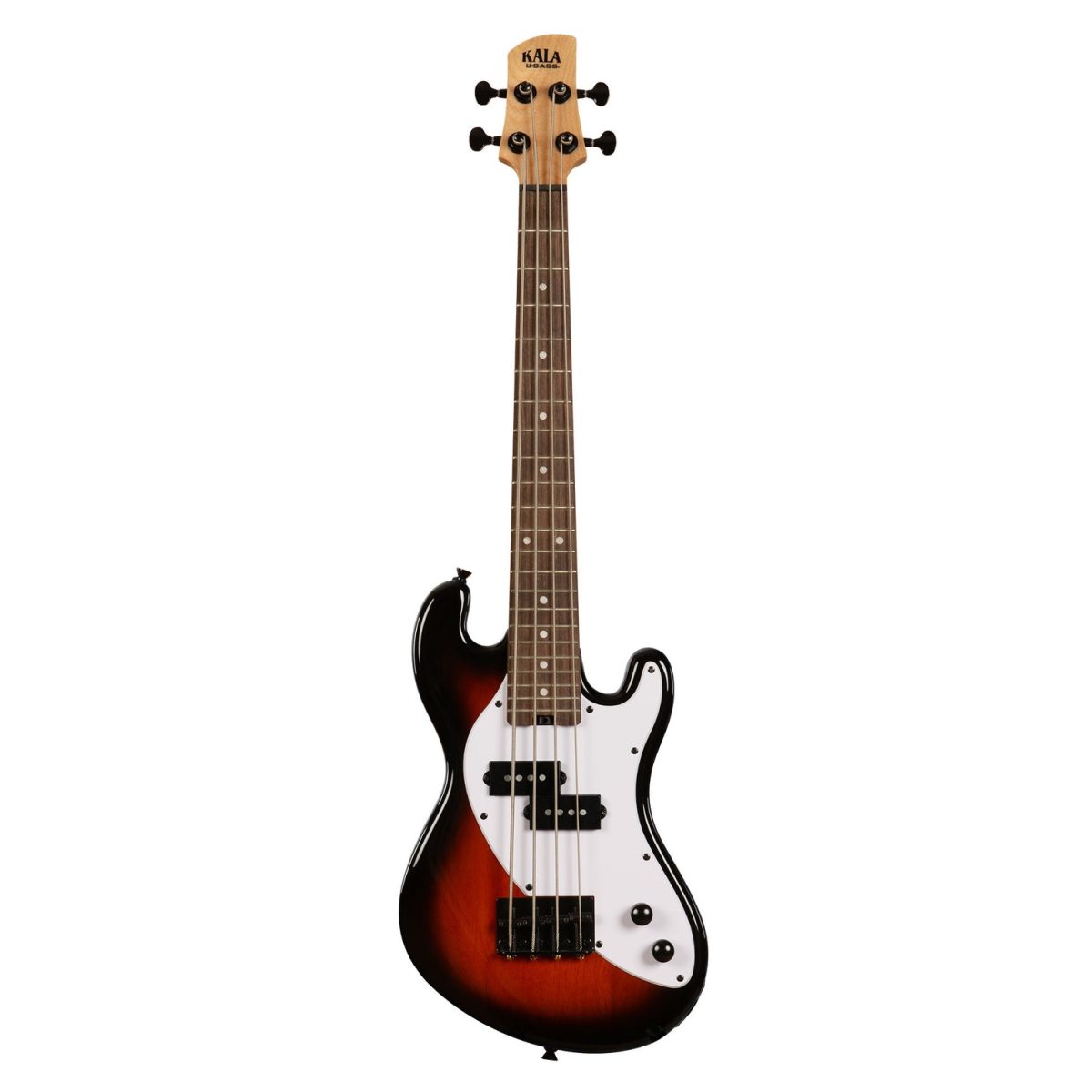 Kala - Solid Body U•BASS 4-String - Sunburst Fretted #UBASS-SB-TB-FS