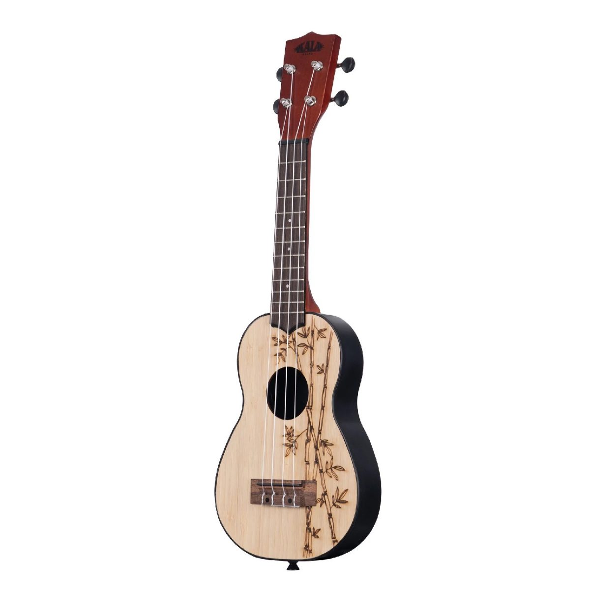 Kala - Bamboo Top Ukadelic Soprano Ukulele - UK-BAMBOO Side