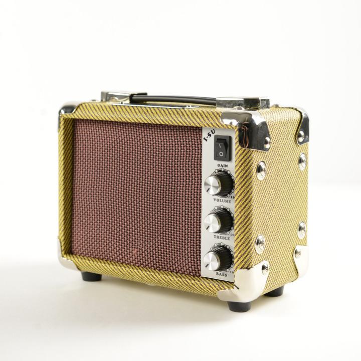 Kala - Tweed Amplifier - 5W Mini Ukulele Amp #KALA-AMP-TWD-5U