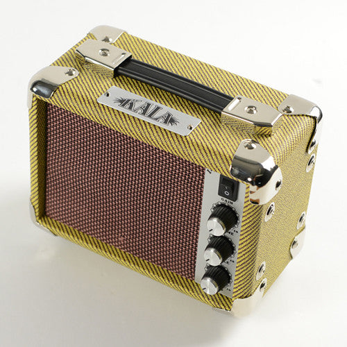 Kala - Tweed Amplifier - 5W Mini Ukulele Amp #KALA-AMP-TWD-5U