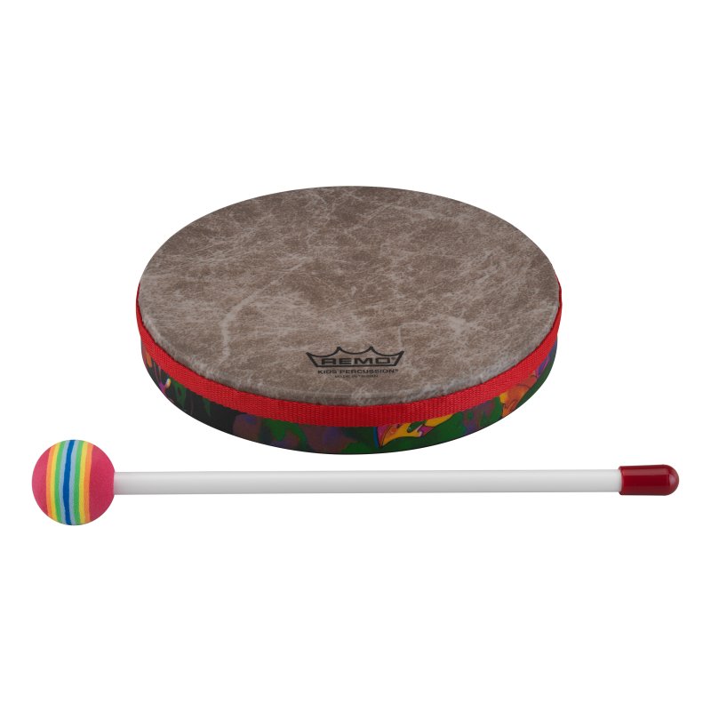 Remo - Kid's Percussion Hand Drum - 8 Inch - Rain Forest #KD-0108-01