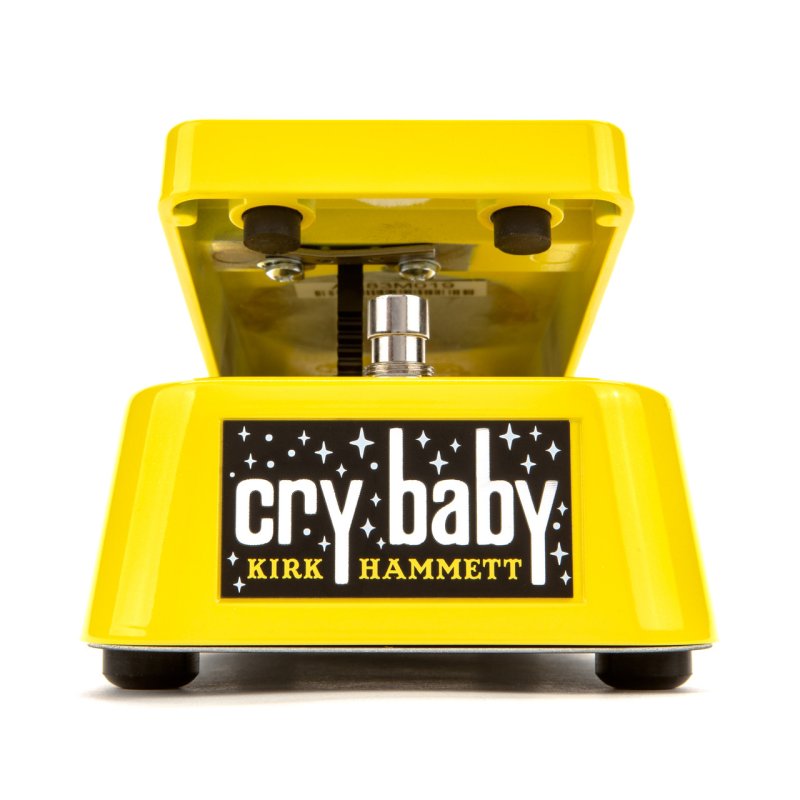 Dunlop - Limited Edition Kirk Hammett Cry Baby Wah Yellow Sparkle Edition Pedal #KH95Y
