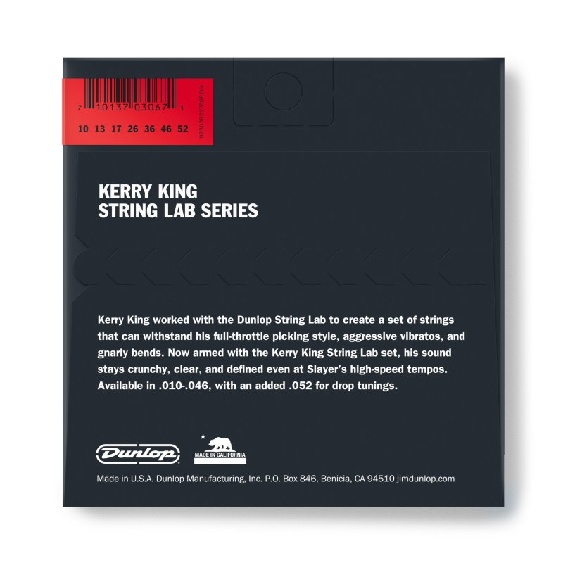Dunlop - Kerry King Guitar Strings, 7/Set #KKN1052