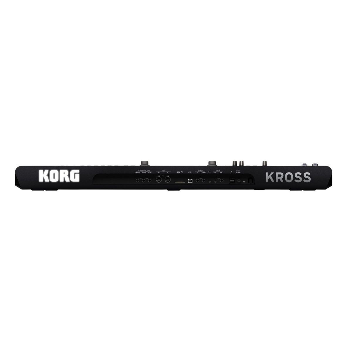 Korg - Kross 2 61 - Synthesizer Workstation - Super Matte Black Back
