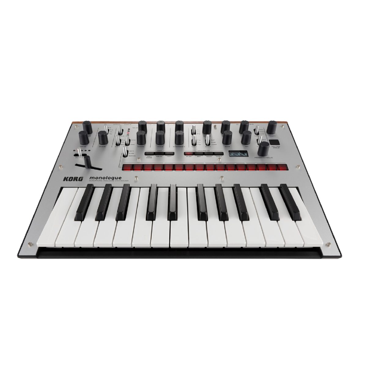 Korg - Monologue - Monophonic Analogue Synthesizer - Silver Front