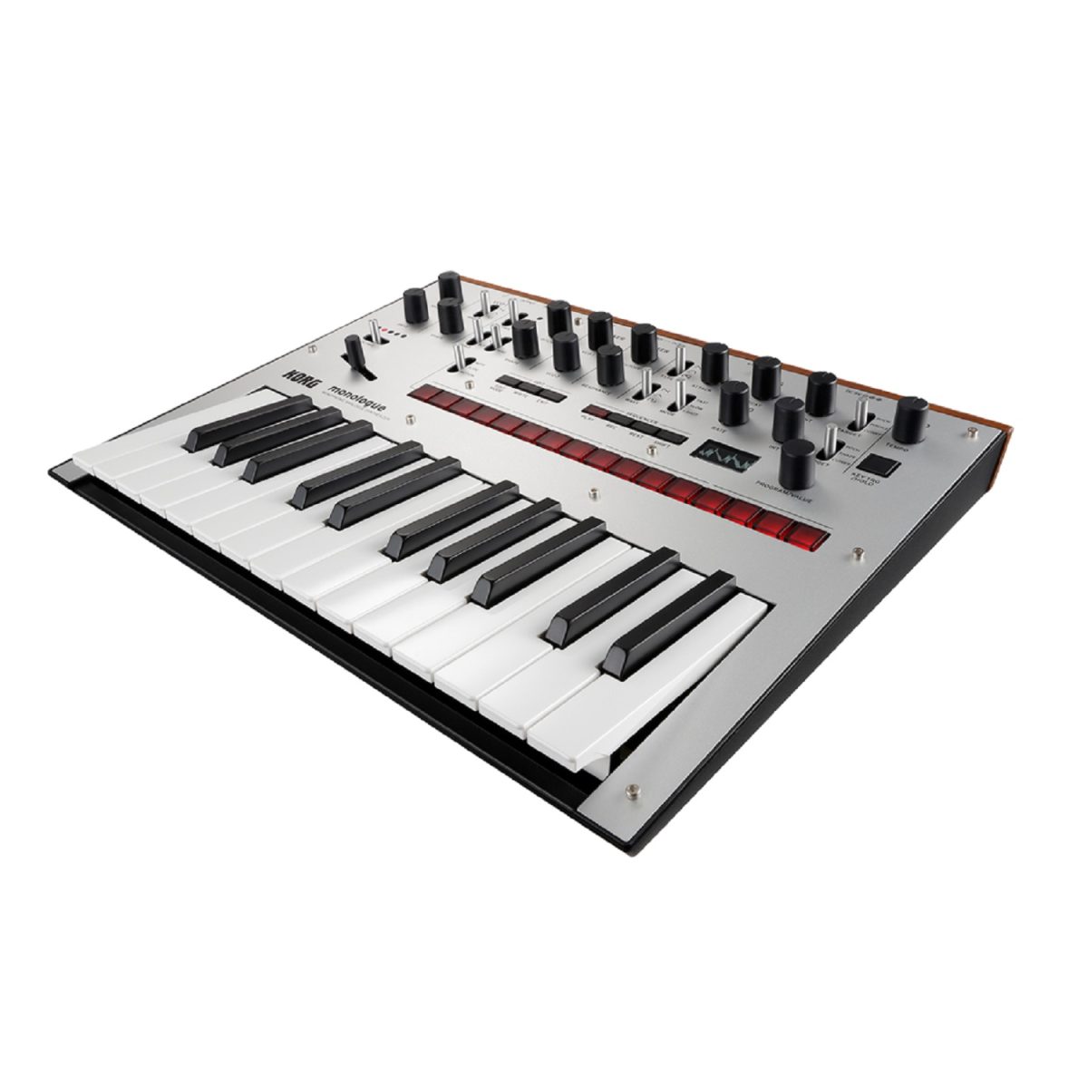 Korg - Monologue - Monophonic Analogue Synthesizer - Silver Side Front