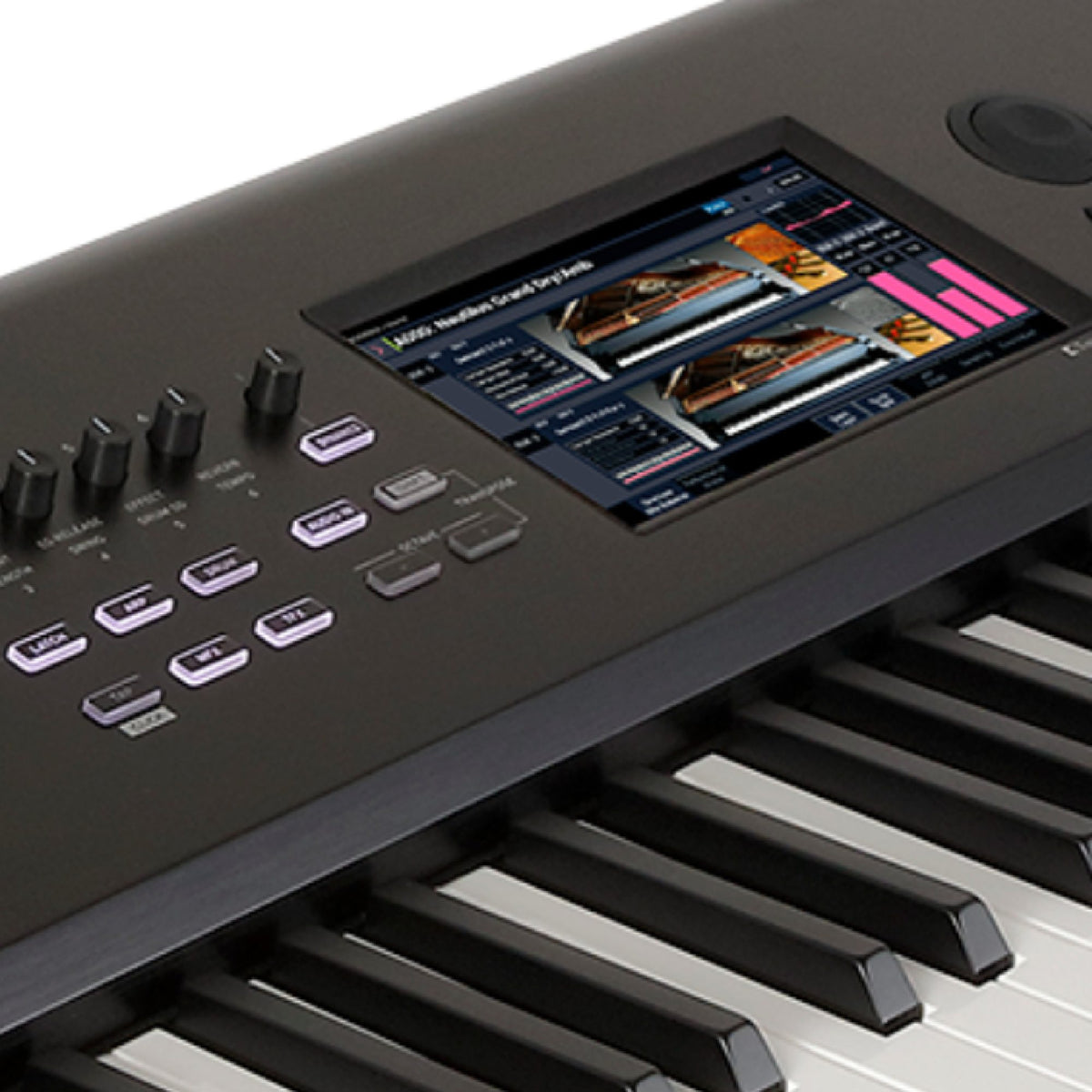 Korg NAUTILUS 88 screen