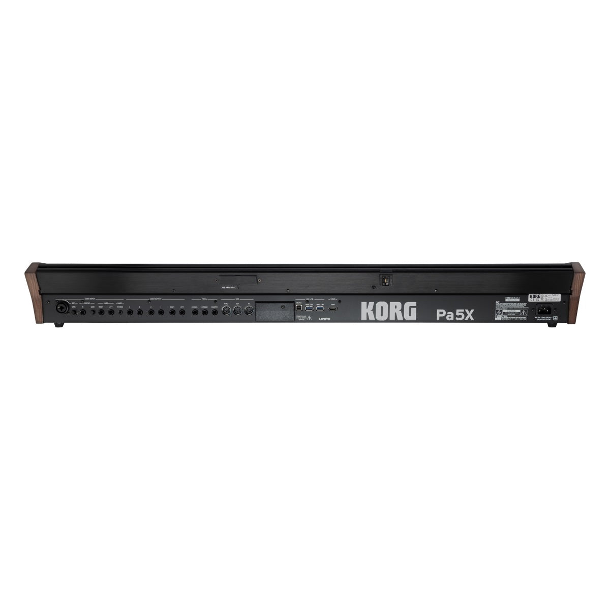 Korg PA5X - Professional Arranger - 76 keys back
