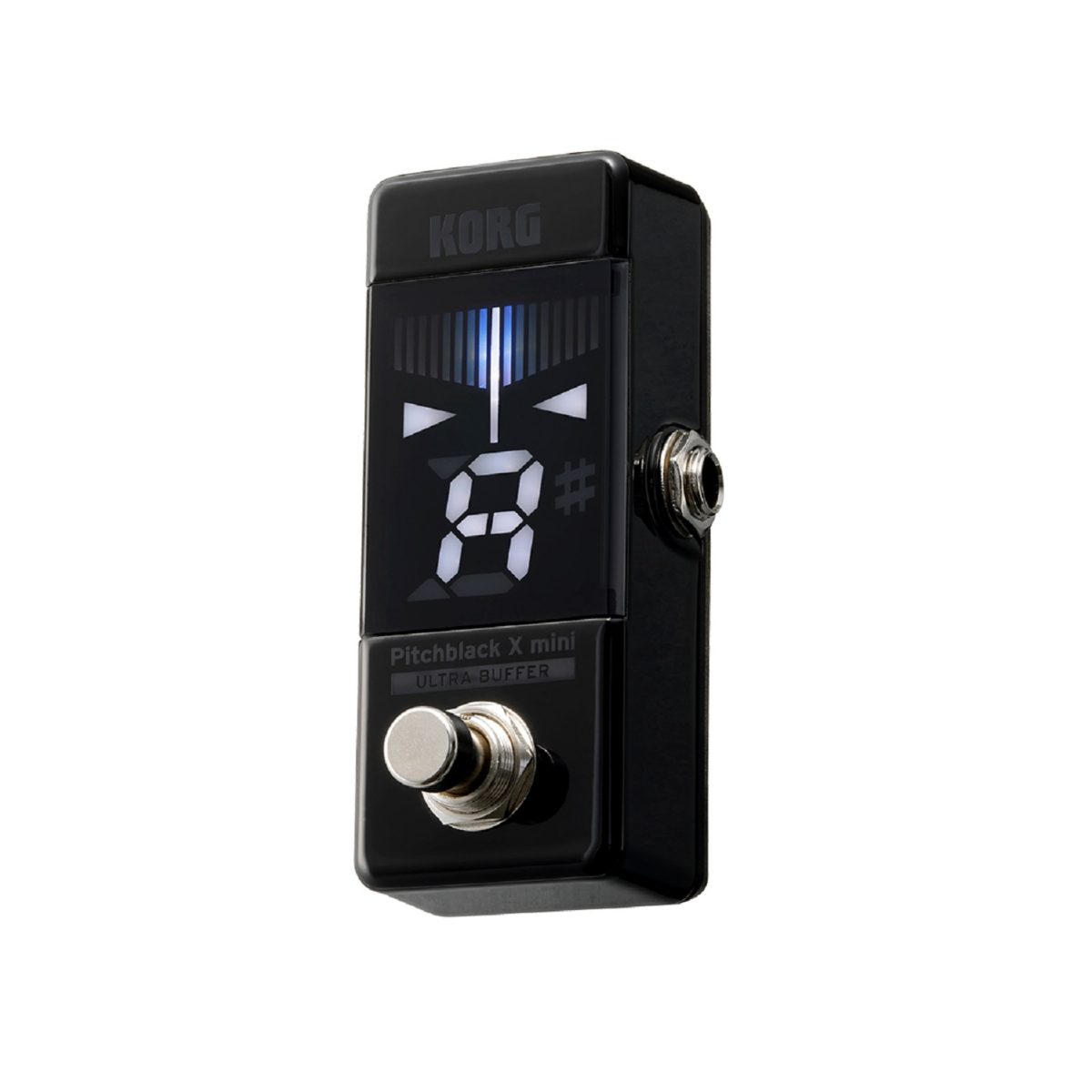 Korg - Pitchblack X mini - Chromatic Pedal Tuner Side
