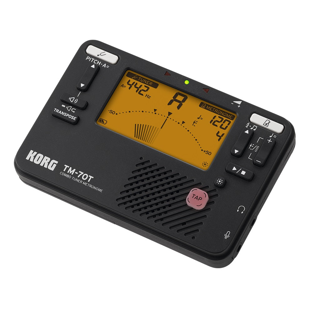 Korg - TM-70T Black Combo Tuner Metronome