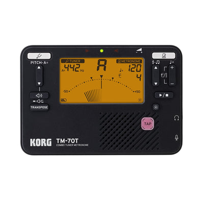 Korg - TM-70T Black Combo Tuner Metronome