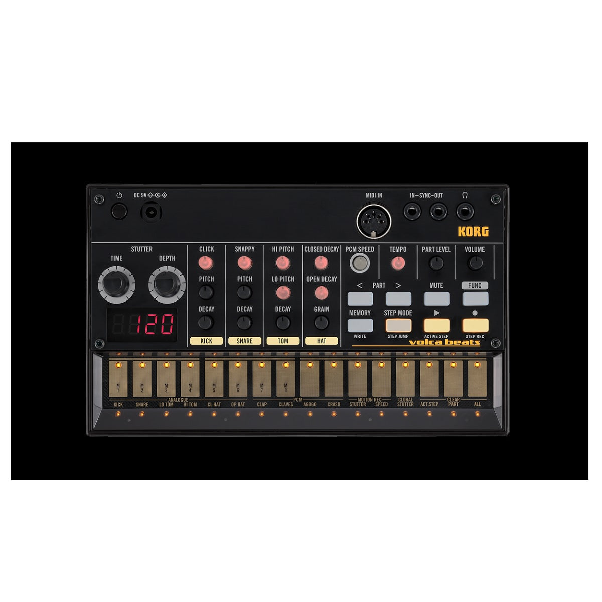 Korg Volca Beats - Analogue Rhythm Machine