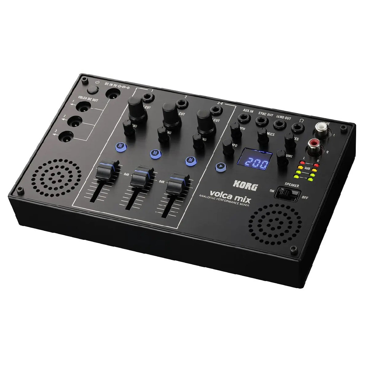 Korg - volca mix Analogue Performance Mixer Side