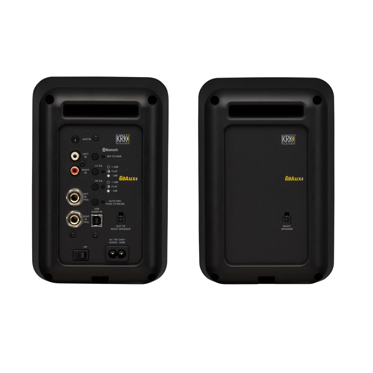 KRK - GoAux 4 Portable Nearfield Monitors Back