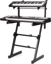 Hercules Stands - AutoLock Z-Keyboard Stand w/ Tier #KS410B