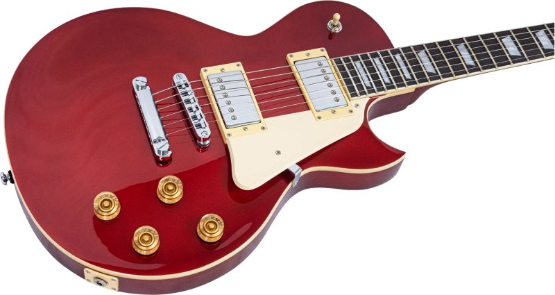 Sire - Sire L5 Single-Cut Electric Guitar with LC Standard-2 Humbuckers, Candy Apple Red #L5-CAR