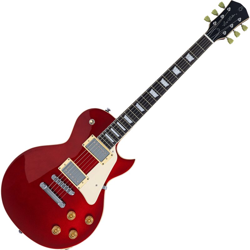 Sire - Sire L5 Single-Cut Electric Guitar with LC Standard-2 Humbuckers, Candy Apple Red #L5-CAR