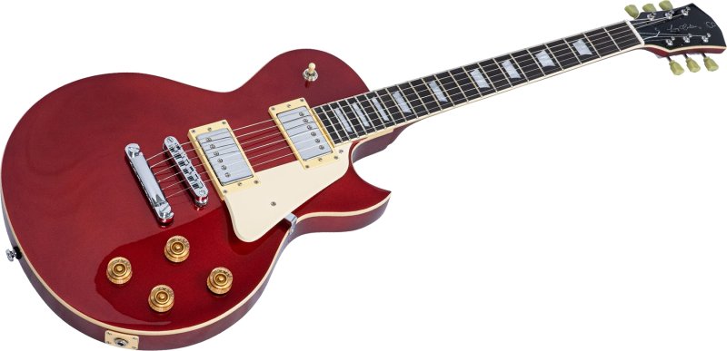 Sire - Sire L5 Single-Cut Electric Guitar with LC Standard-2 Humbuckers, Candy Apple Red #L5-CAR